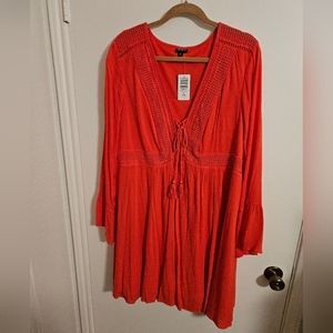 Torrid Dress Coral 2